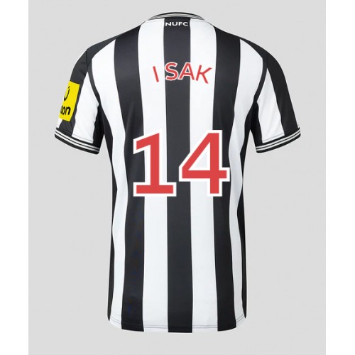 Pánský Fotbalový dres Newcastle United Alexander Isak #14 2023-24 Domácí Krátký Rukáv